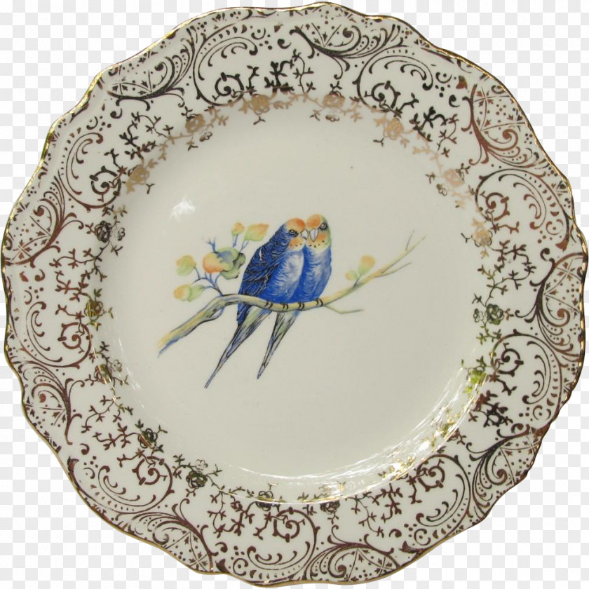 Plate Platter Saucer Blue And White Pottery Cobalt PNG