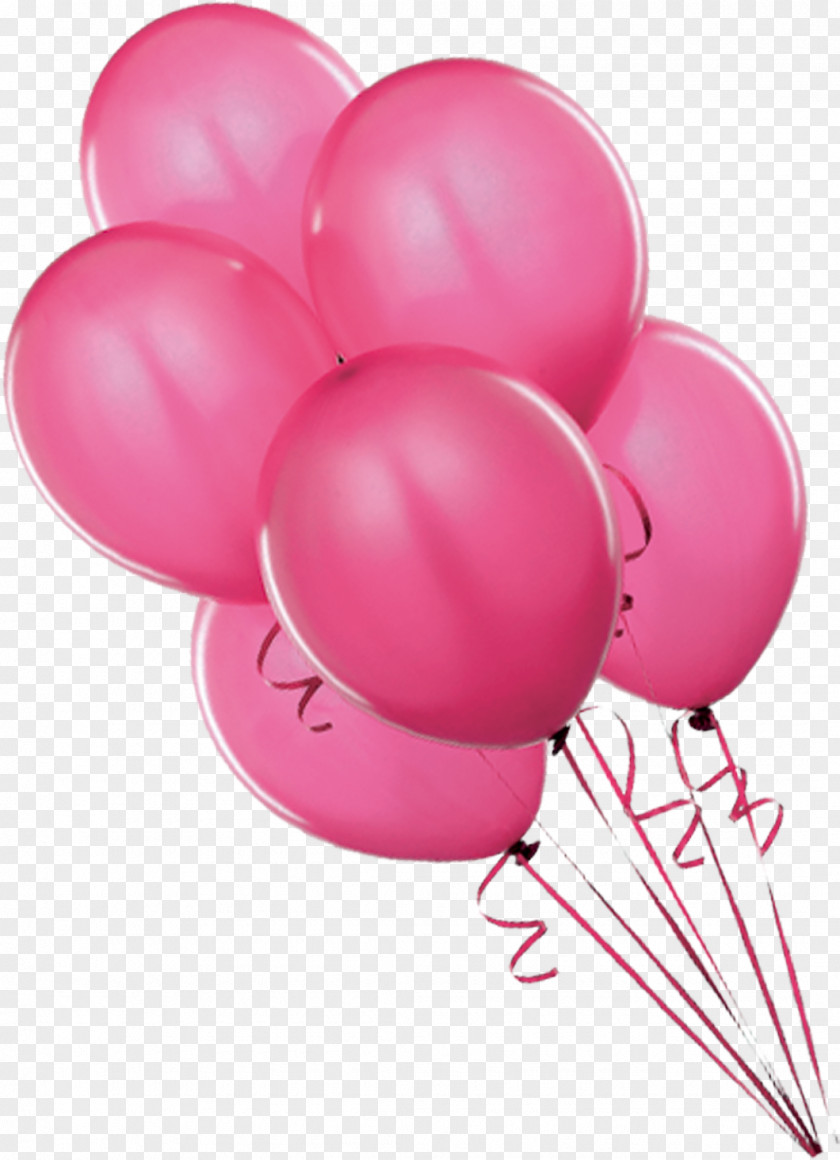 Red Balloon Pink Candy Delight PNG