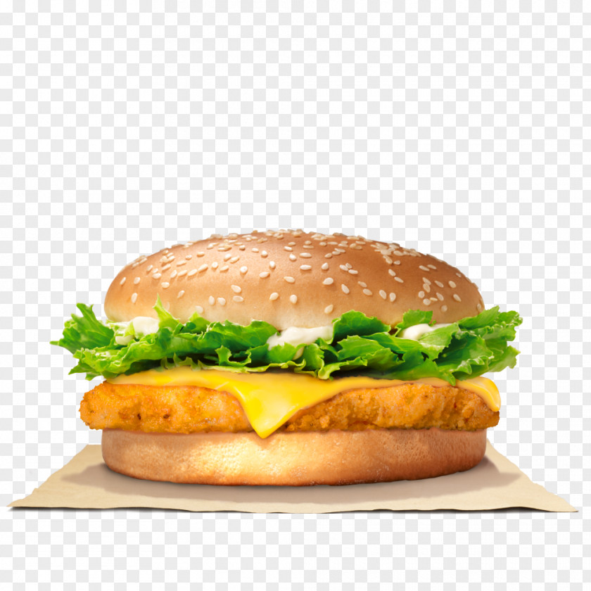 Fish Burger Hamburger King Specialty Sandwiches Cheeseburger Chicken Fingers PNG