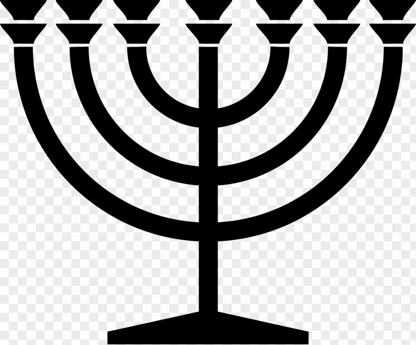 Judaism Menorah Jewish Symbolism Clip Art PNG