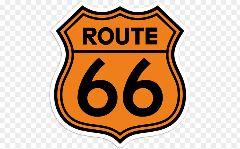 Road U.S. Route 66 In Illinois Barstow Logo PNG