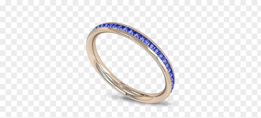 Sapphire Wedding Ring Eternity Engagement PNG