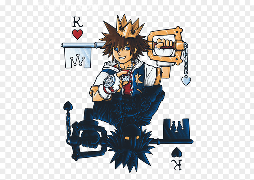 T-shirt Printed Hoodie Kingdom Hearts PNG