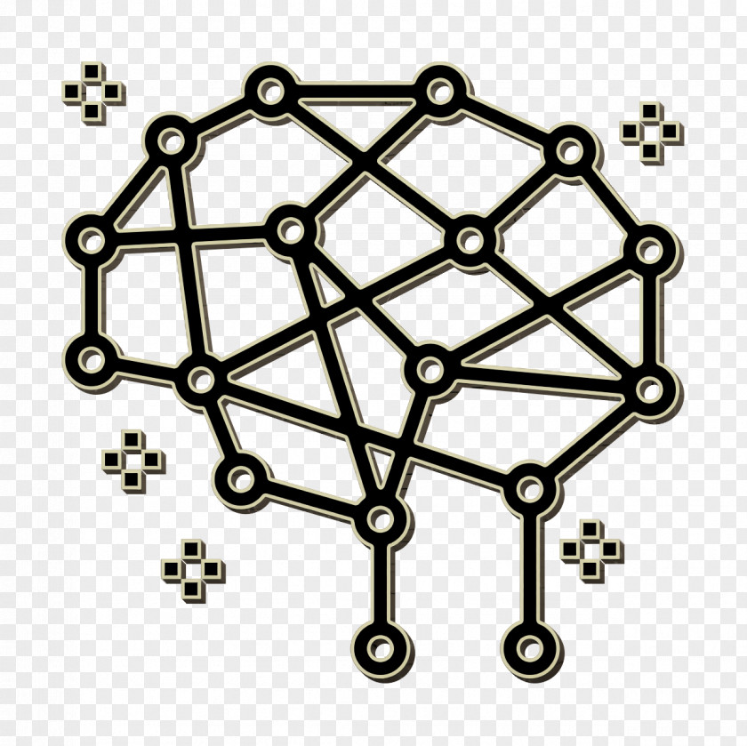 Artificial Intelligence Icon Brain PNG