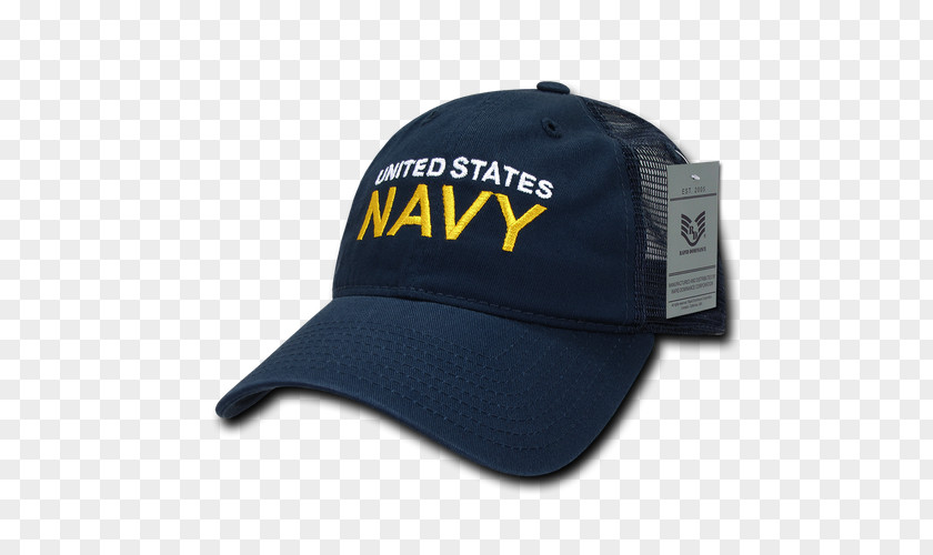 Baseball Cap United States Navy Trucker Hat Military PNG