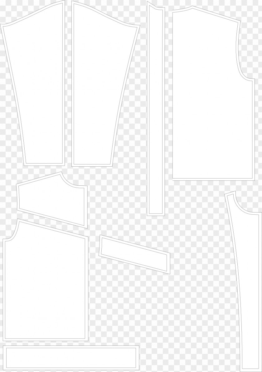 Jacket Paper White PNG