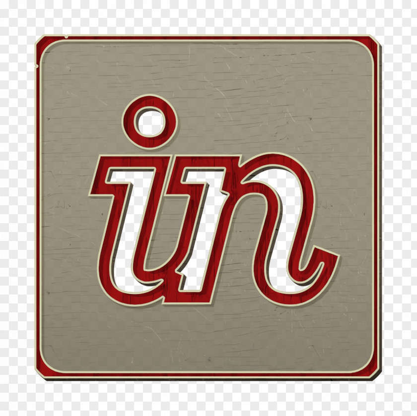 Metal Rectangle Invision Icon Line Social PNG