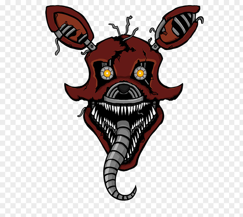 Nightmare Foxy Five Nights At Freddy's 4 Clip Art PNG