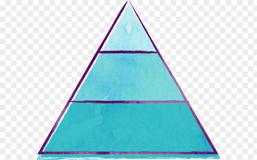Vibrant Flame Turquoise Blue Green Teal Triangle PNG