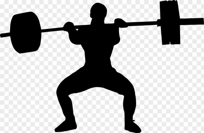 Weightlifter Barbell Clip Art PNG