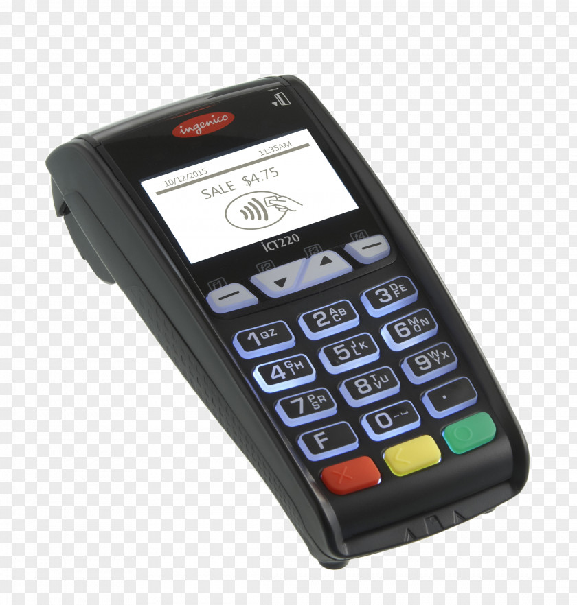 Card Terminal EMV Ingenico PIN Pad Contactless Payment Point Of Sale PNG