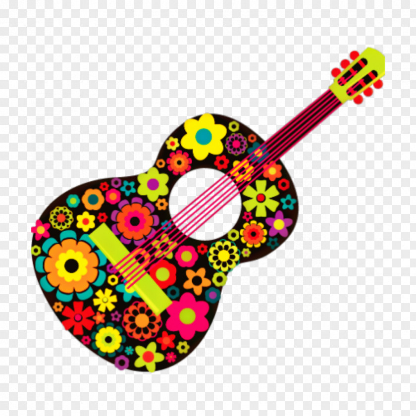Electric Guitar Plucked String Instruments Skull Background PNG