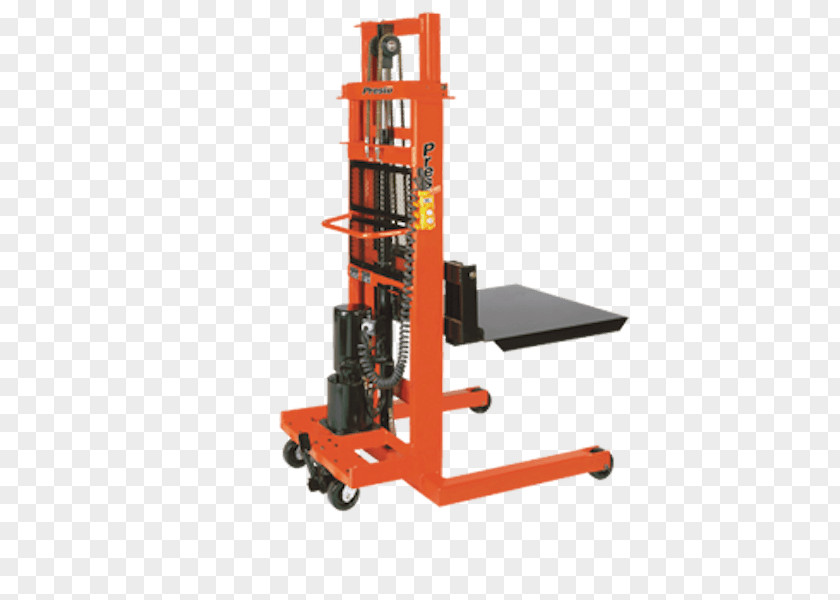 Portable Basket Stacker Forklift Pallet Jack Counterweight Lifting Equipment PNG