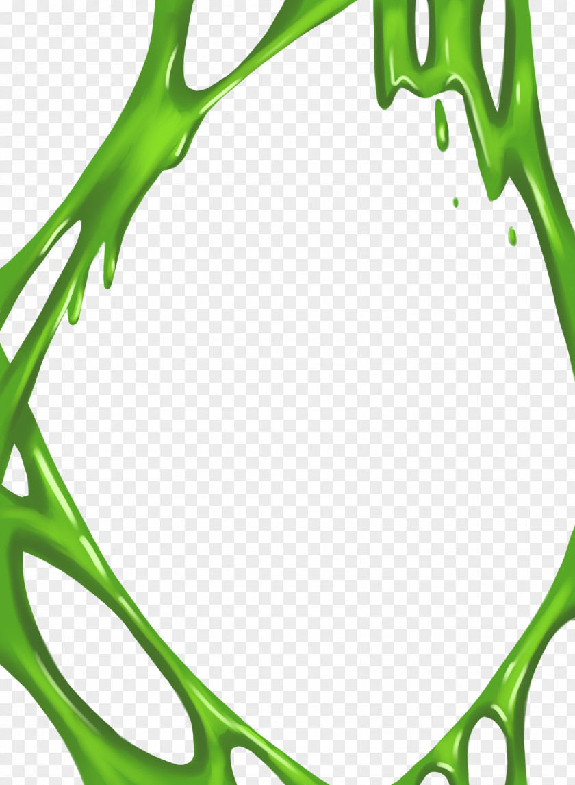 Slime Tree Twig Plant Stem Leaf Clip Art PNG