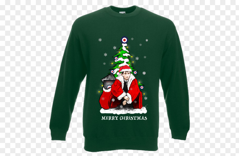 T-shirt Long-sleeved Santa Claus Hoodie Christmas Ornament PNG