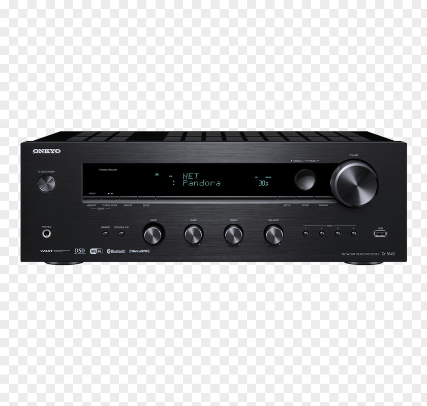 Audio Receiver AV Onkyo TX-8160 TX-8140 PNG