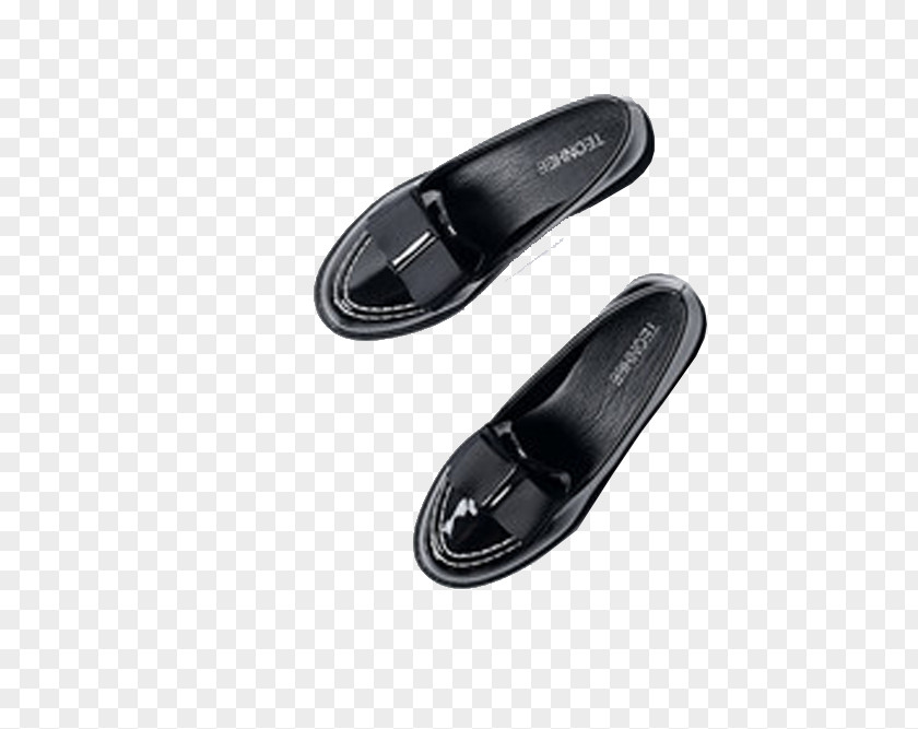 Black Shoes Slipper Dress Shoe Oxford Footwear PNG