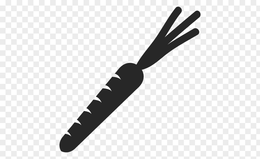 Cenouras Icon Finger Line PNG