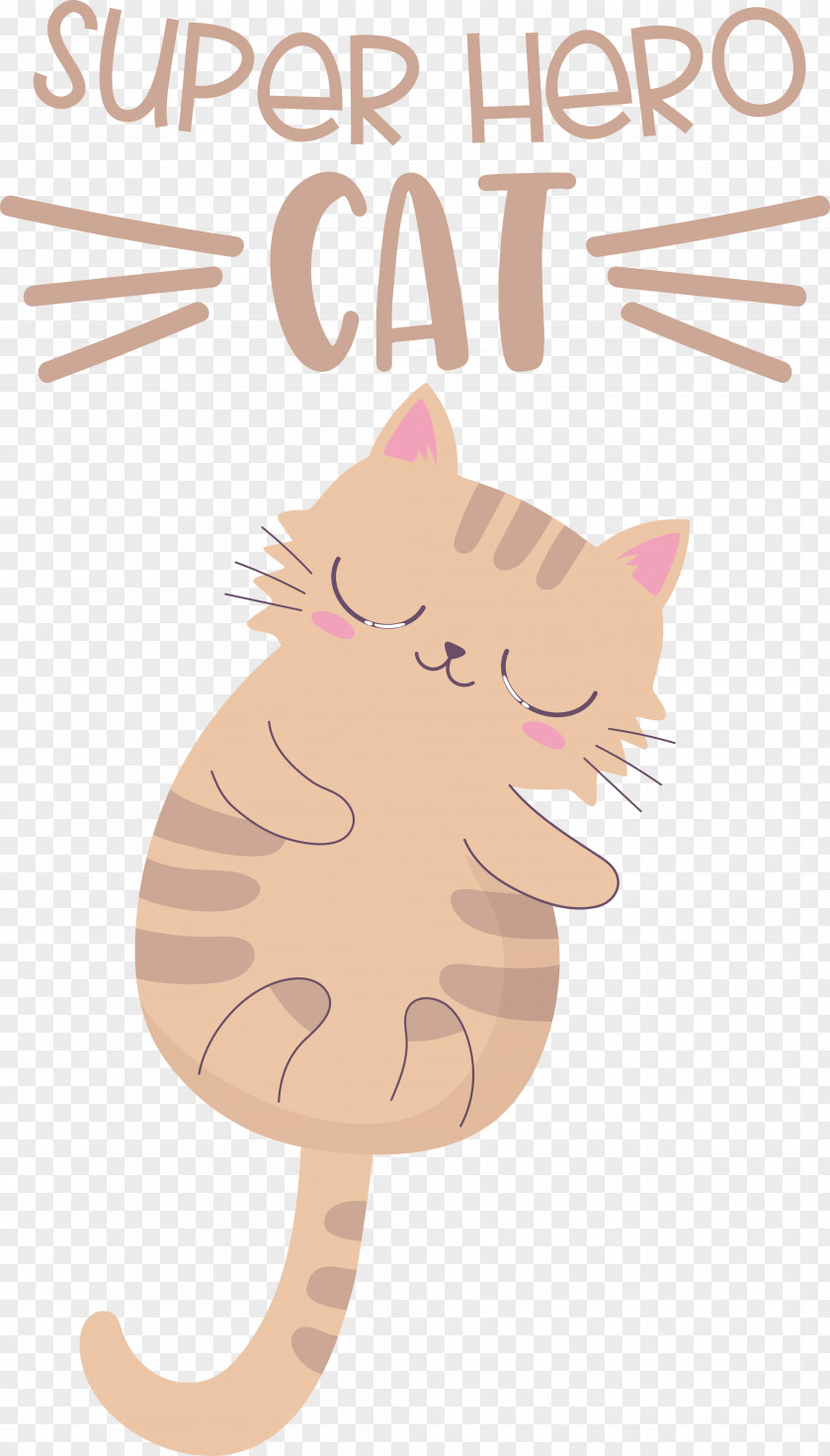 Cat Kitten Whiskers Tail Small PNG