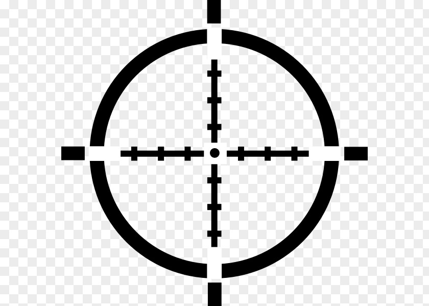 Crosshairs Cliparts Reticle Telescopic Sight Clip Art PNG