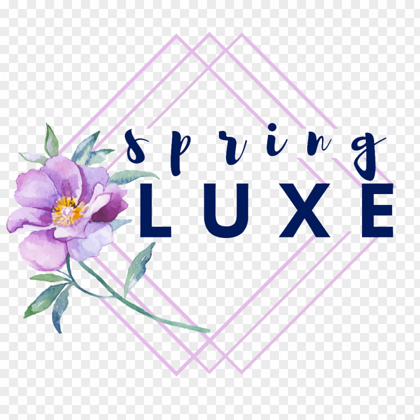 Design Floral Logo Cut Flowers Product PNG
