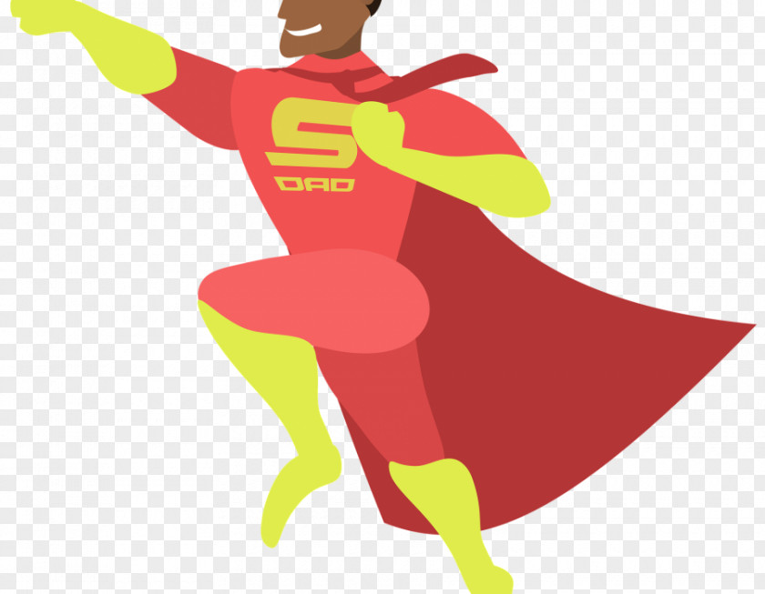 Father's Day Superhero Clip Art PNG