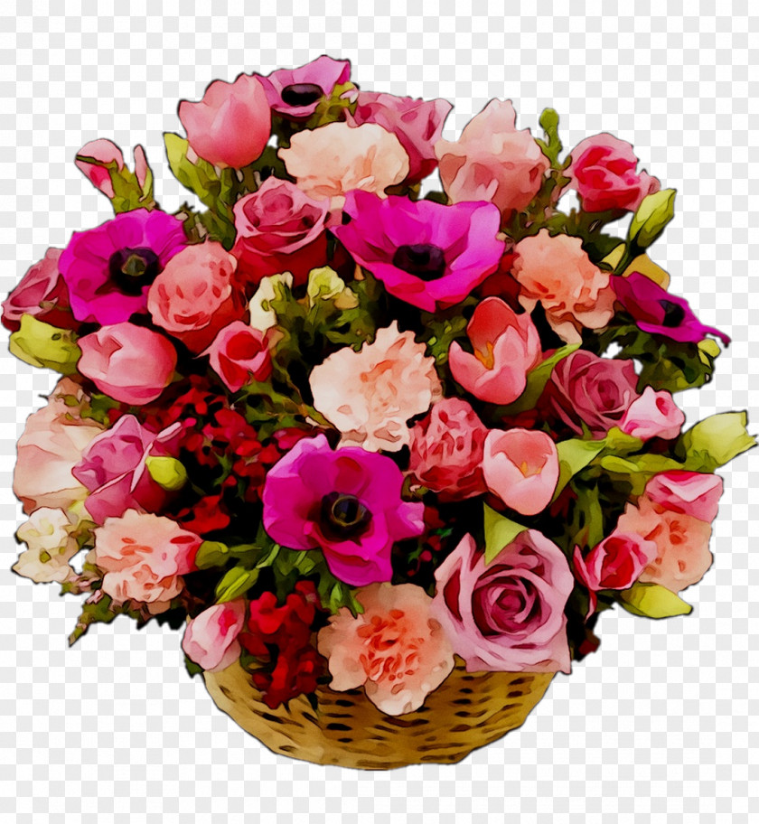 Flower Bouquet Garden Roses Floristry Birthday PNG