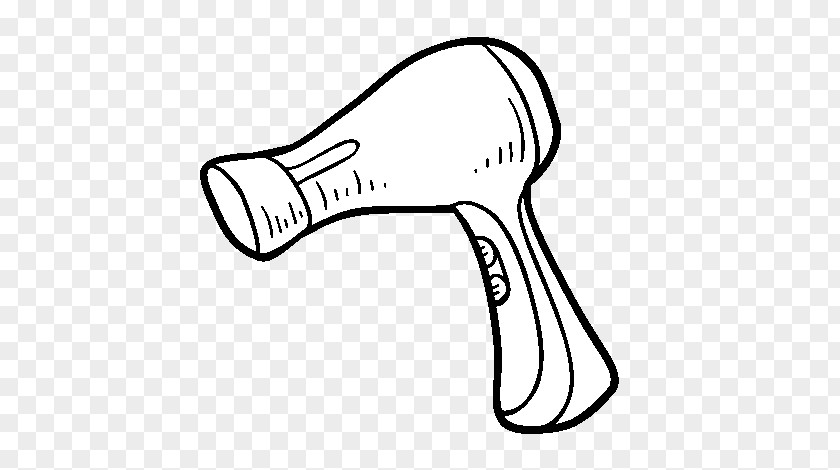 Hair Comb Dryers Coloring Book Drawing PNG