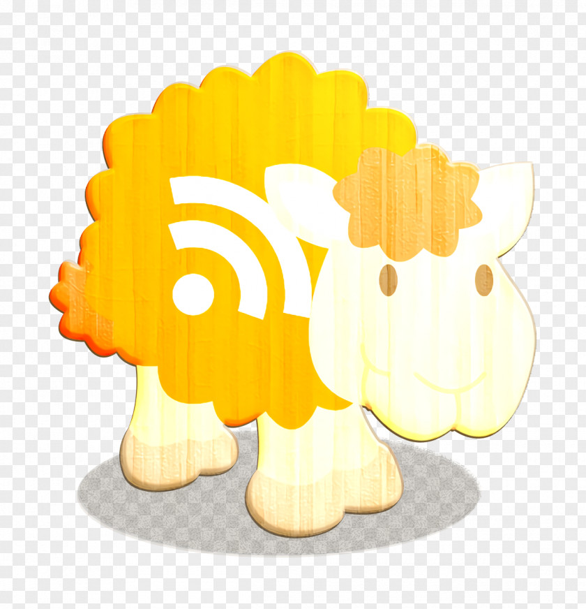 Side Dish Animation Rss Icon Sheep Social Network PNG