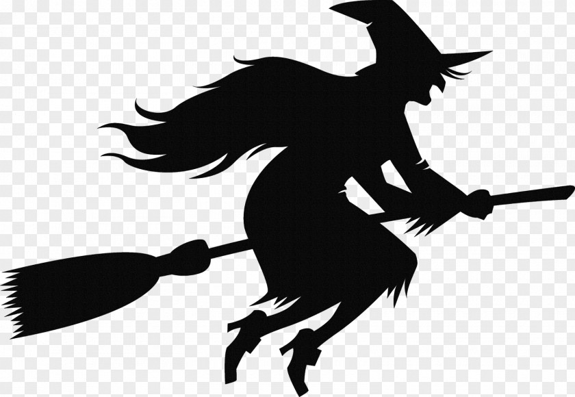 Witch Witch's Broom Witchcraft Halloween PNG