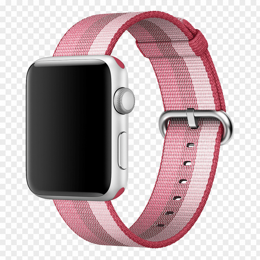 Apple Watch Series 3 1 Strap Woven Fabric PNG