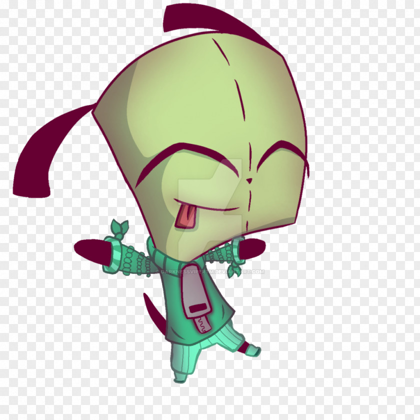 Magenta Animation Digital Art Artist Invader Zim Design Character PNG