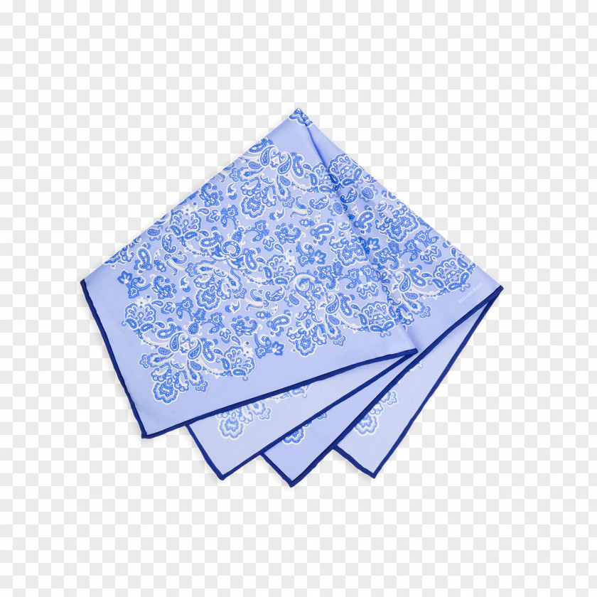 Minhyun Handkerchief Blue Image Silk PNG