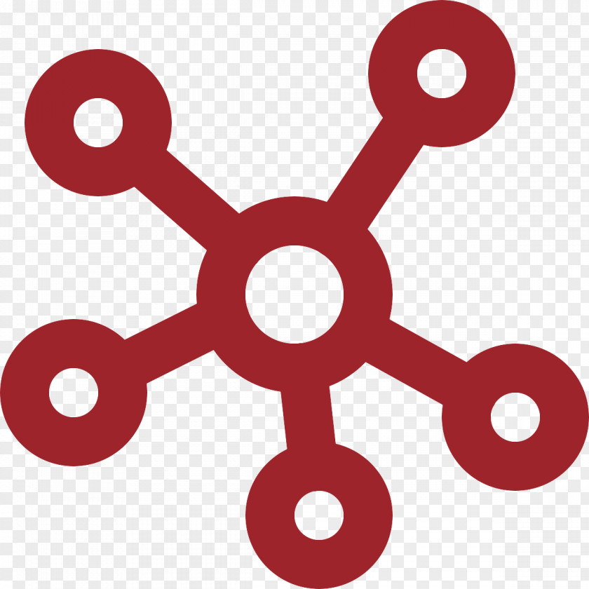Network Icon Mind Map Concept Desktop Wallpaper PNG