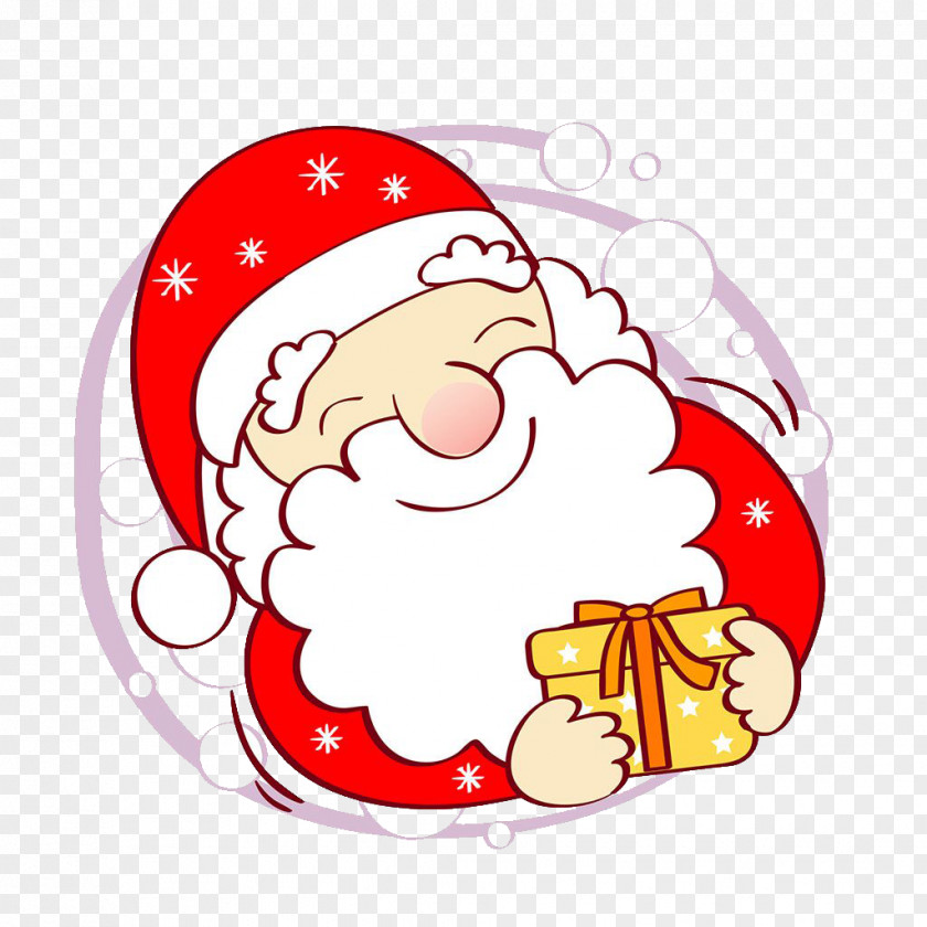 Party Santa Claus Illustration Christmas Day Royalty-free Gift PNG