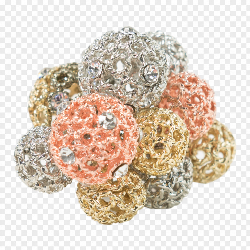 Crystal Ball Bracelet Brooch Gemstone Jewellery Bling-bling PNG