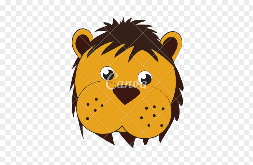 Lion Face Photography PNG