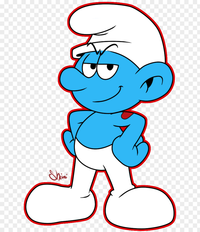 Smurfette Hefty Smurf Brainy Clumsy The Smurfs PNG