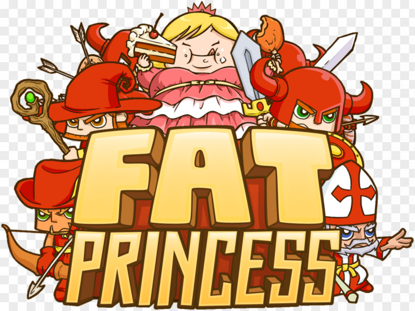 Sony Laptop Computers Fat Princess Game Character Cartoon Clip Art PNG