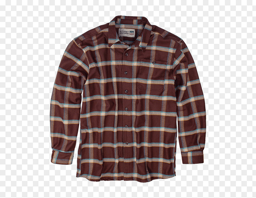 T-shirt Long-sleeved Tartan Flannel PNG