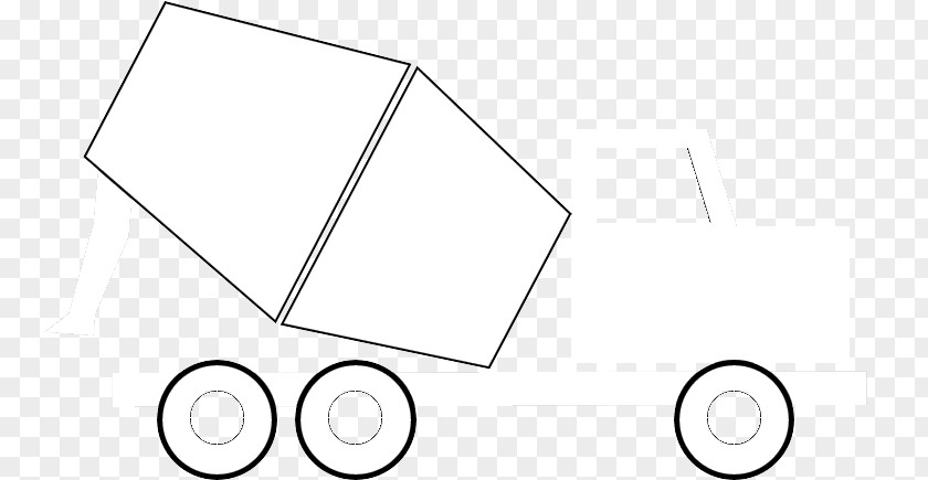 Concrete Truck Paper Circle Angle Point PNG