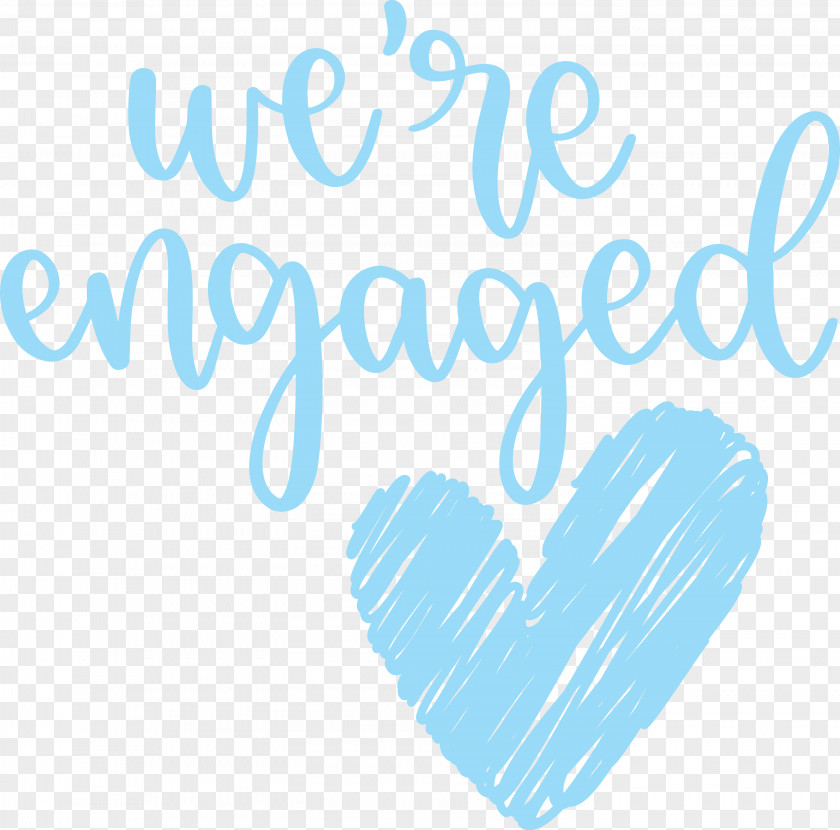 We Are Engaged Love PNG