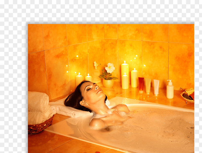 Bathtub Relaxation Bathing Spa Bubble Bath PNG