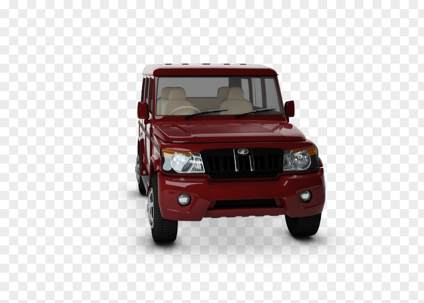 Car Mahindra & Bolero Power+ ZLX Sport Utility Vehicle Bumper PNG