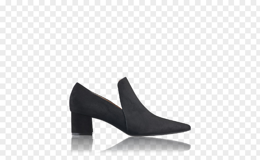 Design Suede Heel Shoe PNG