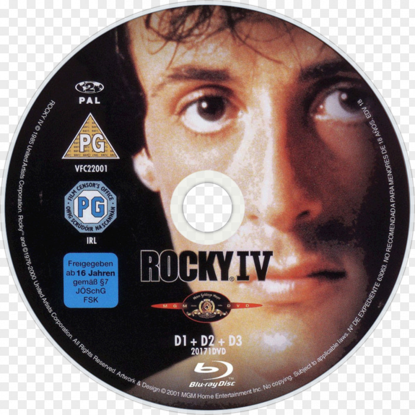 Dvd Blu-ray Disc Rocky Balboa DVD Compact PNG