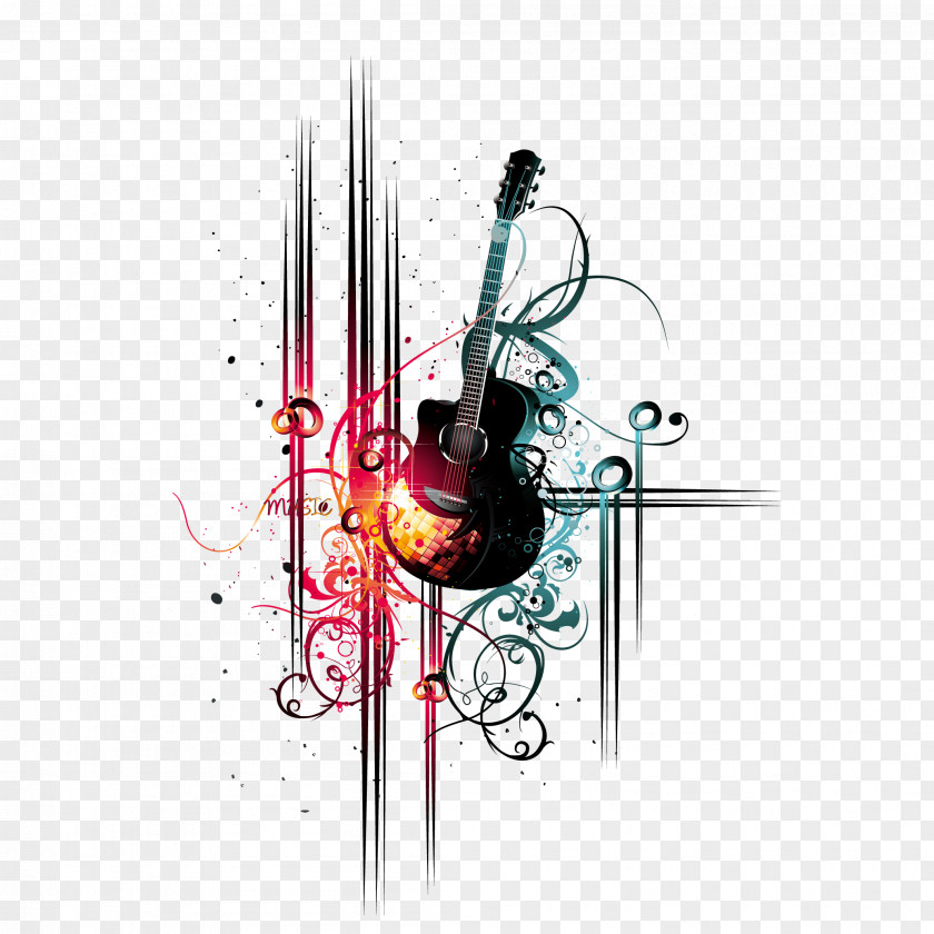 Dynamic Concert Background Musical Instrument PNG
