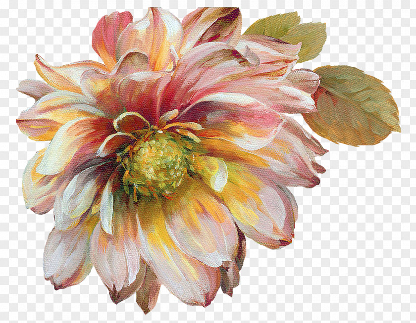 Flower Paint Painting Flowers Watercolor Decoupage PNG
