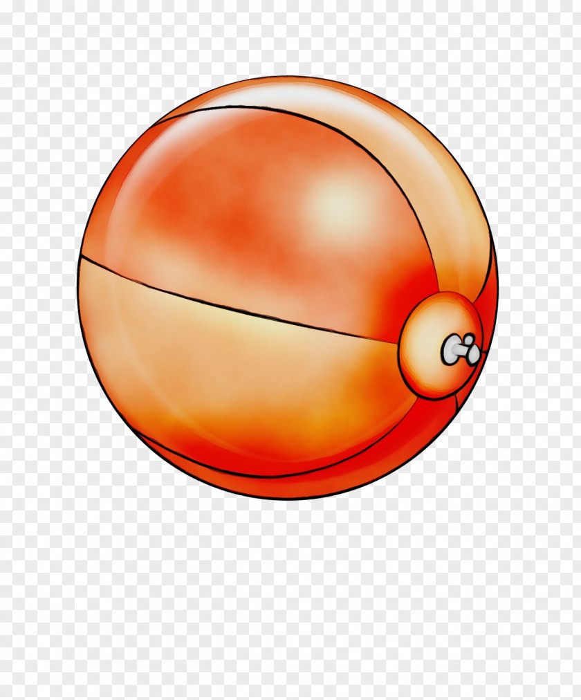 Sphere Ball Orange PNG