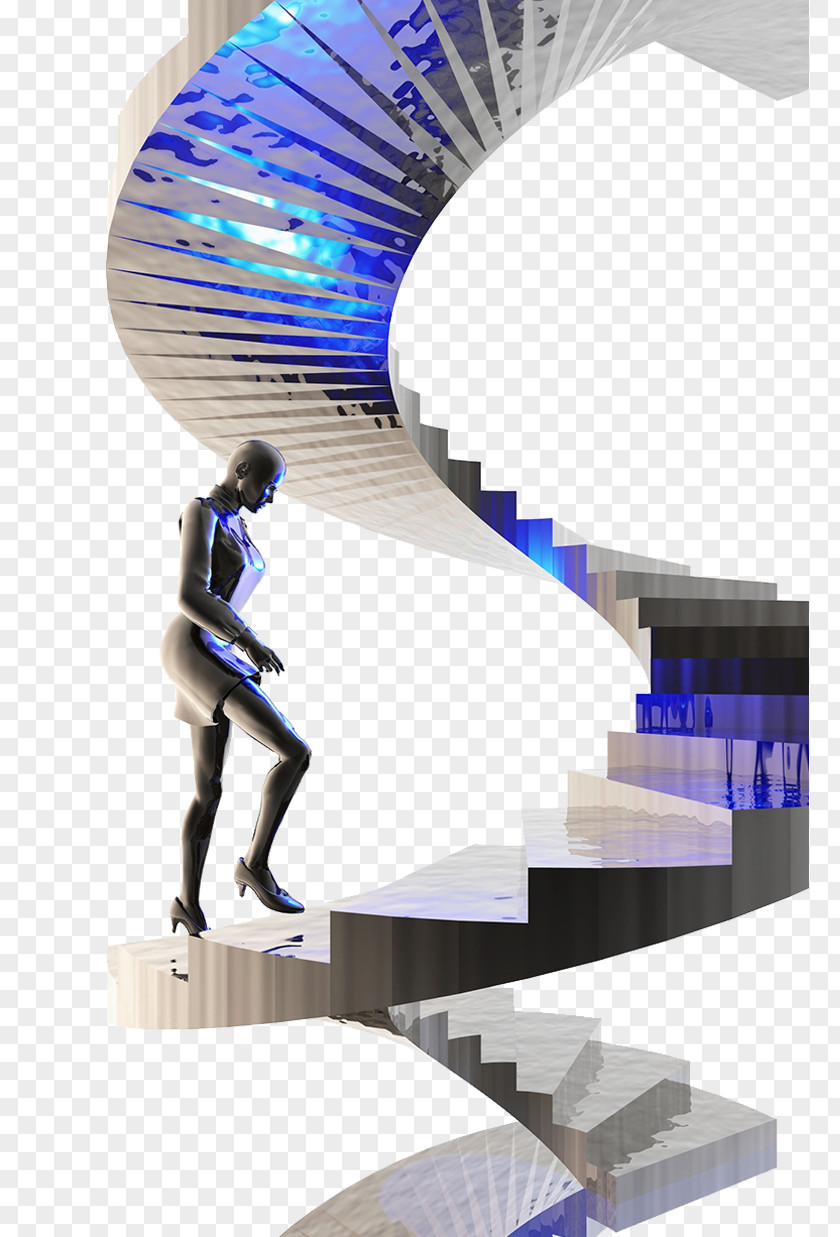 Technology To Rotate Staircase Space Stairs Csigalxe9pcsu0151 Drawing Illustration PNG